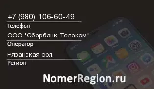 Кто звонил с 9801066049 - регион и оператор